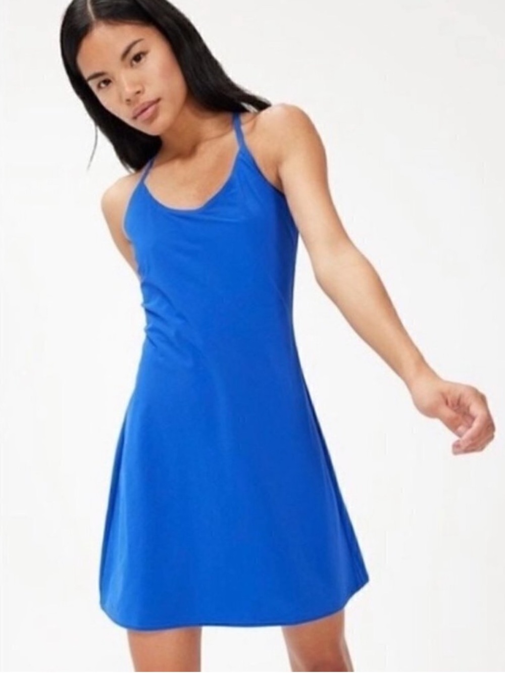 Outdoor Voices The Exercise Dress Royal Blue Size M